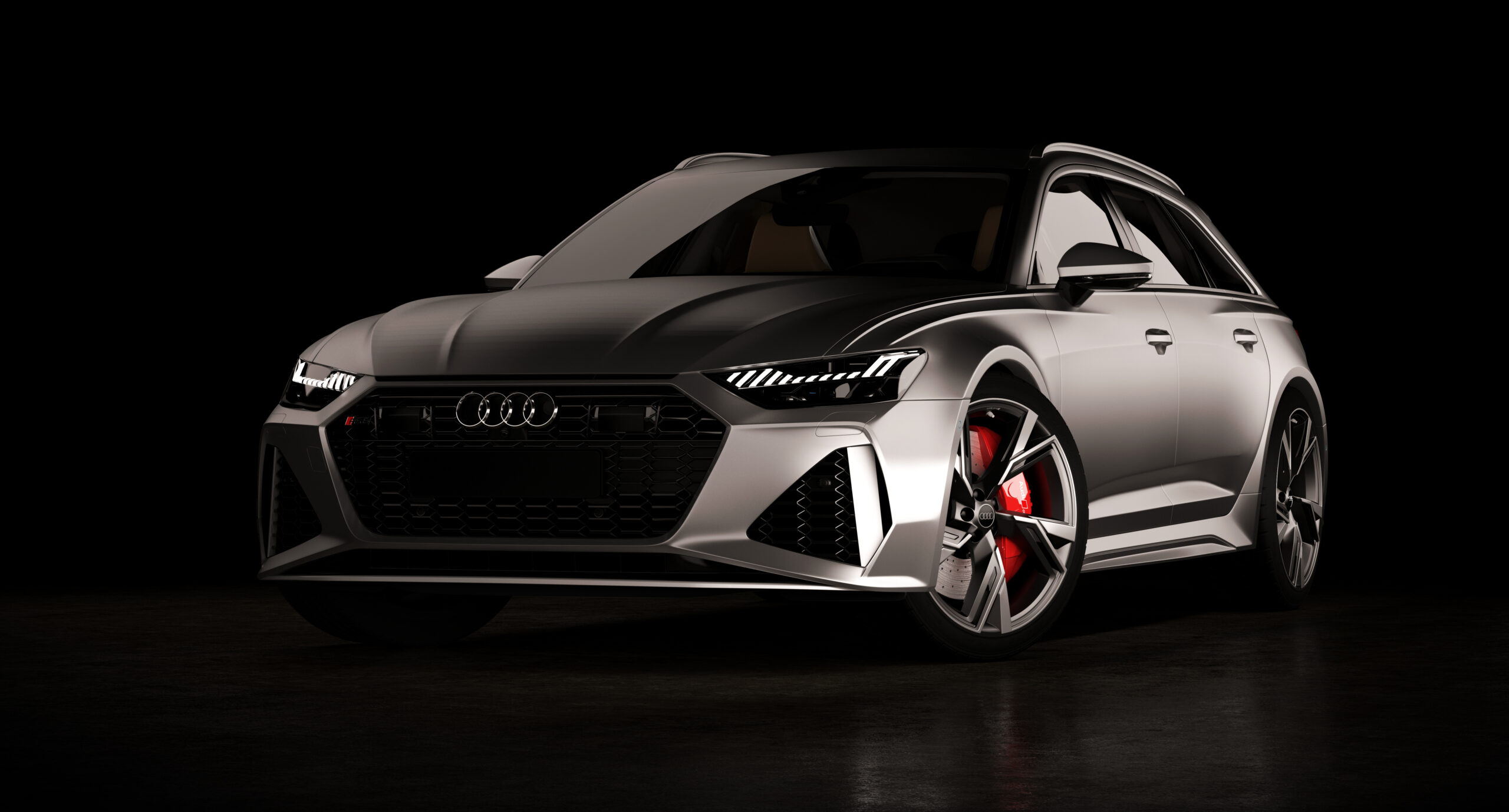 Audi after vinyl wrap