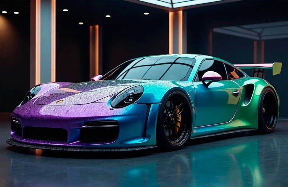Color change wraps by make