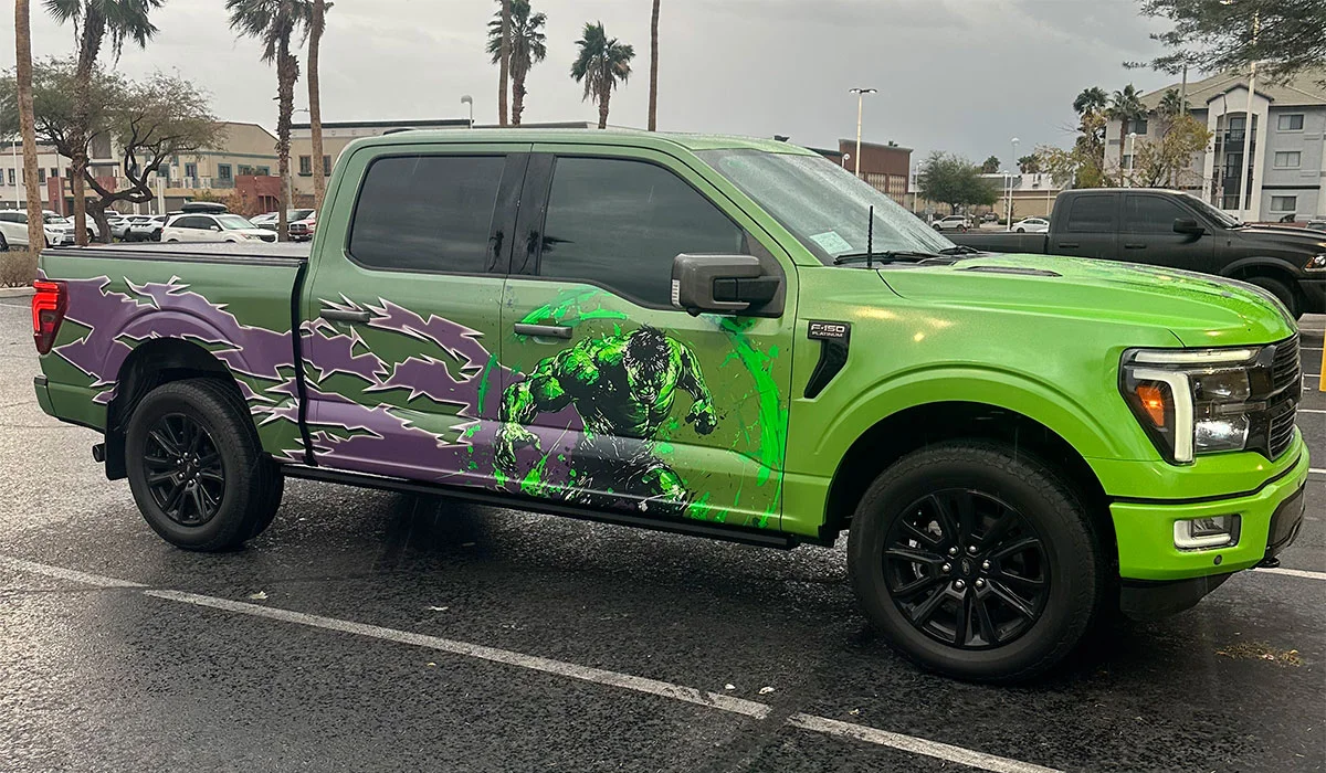 Ford wraps in Las Vegas, Nevada