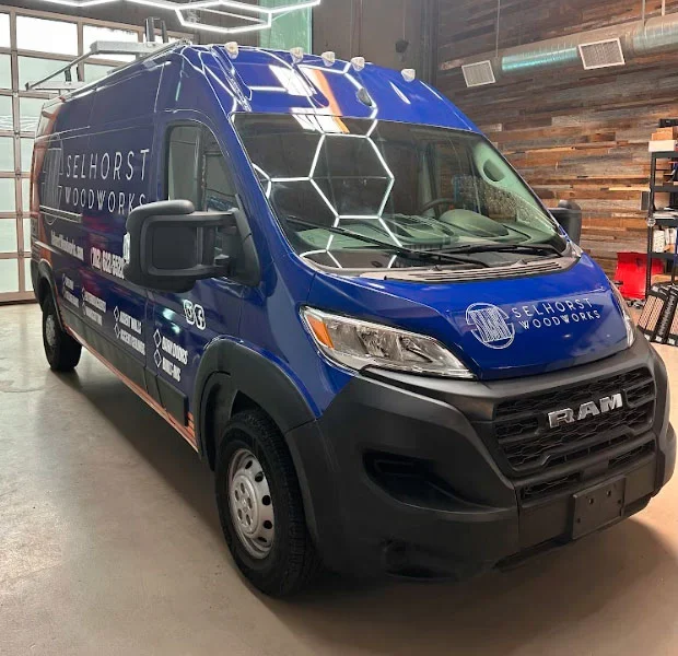 Commercial van wraps